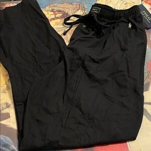 Polo by Ralph Lauren Black Pajama Pants